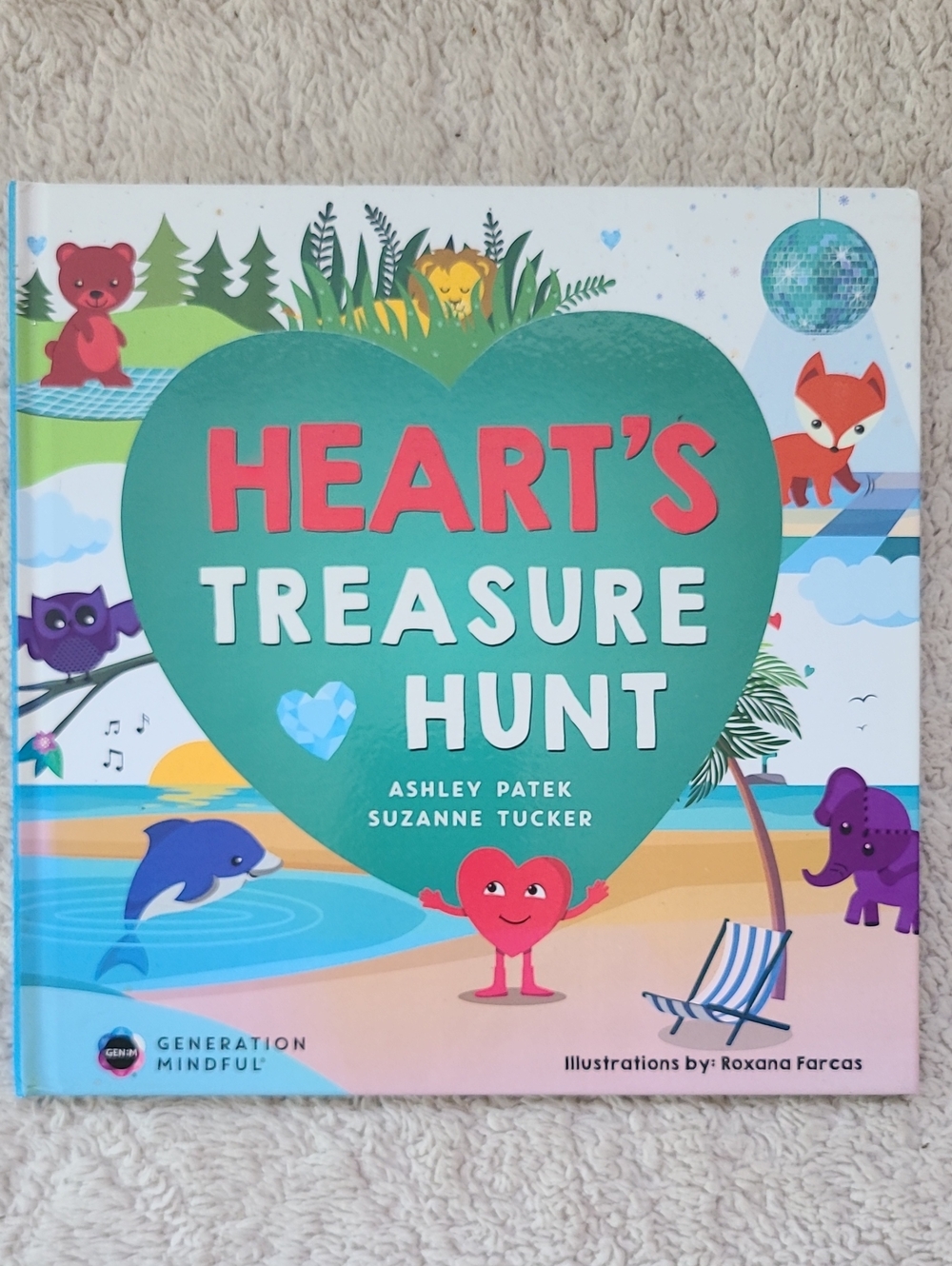Heart's Treasure Hunt Children's Hardcover Book